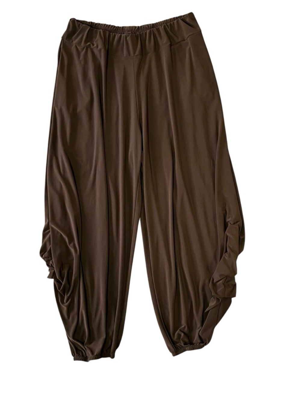 IC by CONNIE K Ruched Lantern Barrel Pants - Picture 3 of 5